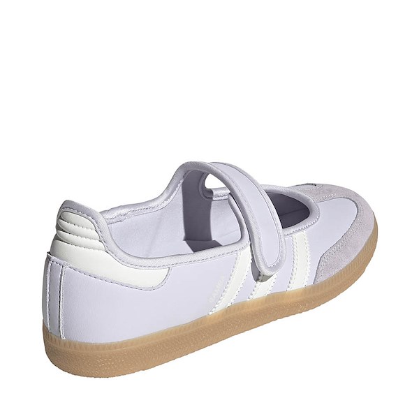 alternate view Womens adidas Samba Jane Athletic Shoe - Frozen Purple / Off White / Gum 4ALT4
