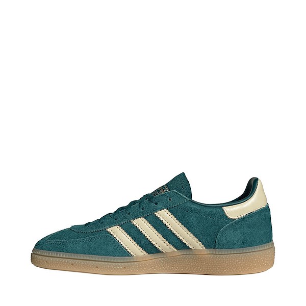 alternate view Womens adidas Handball Spezial Athletic Shoe - Rich Green / Warm Vanilla / Gold MetallicALT1