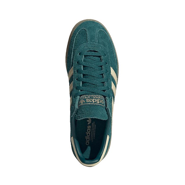 alternate view Womens adidas Handball Spezial Athletic Shoe - Rich Green / Warm Vanilla / Gold MetallicALT2