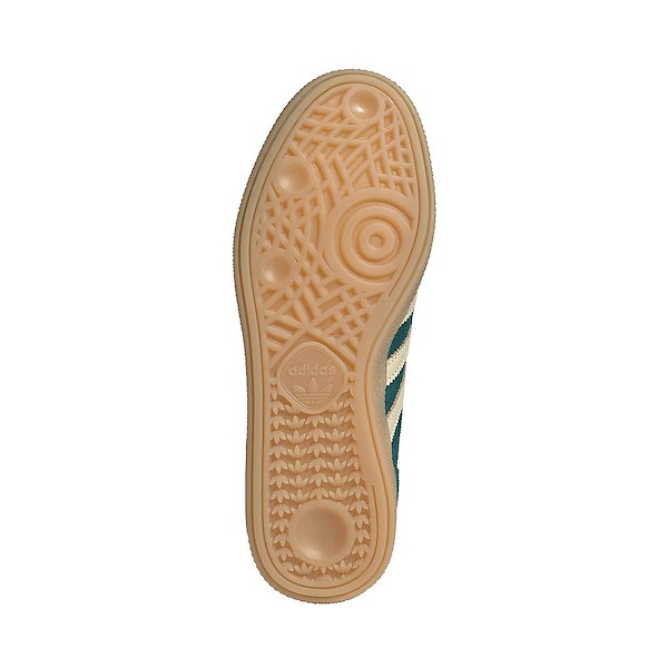 alternate view Womens adidas Handball Spezial Athletic Shoe - Rich Green / Warm Vanilla / Gold MetallicALT3