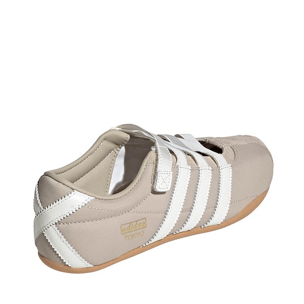 alternate view Womens adidas Tokyo Mary Jane Athletic Shoe - Khaki Three / Off White / GumALT4