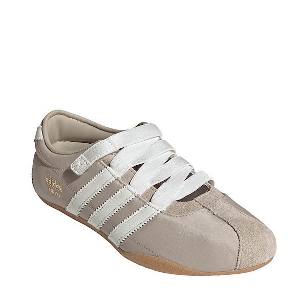 alternate view Womens adidas Tokyo Mary Jane Athletic Shoe - Khaki Three / Off White / GumALT5