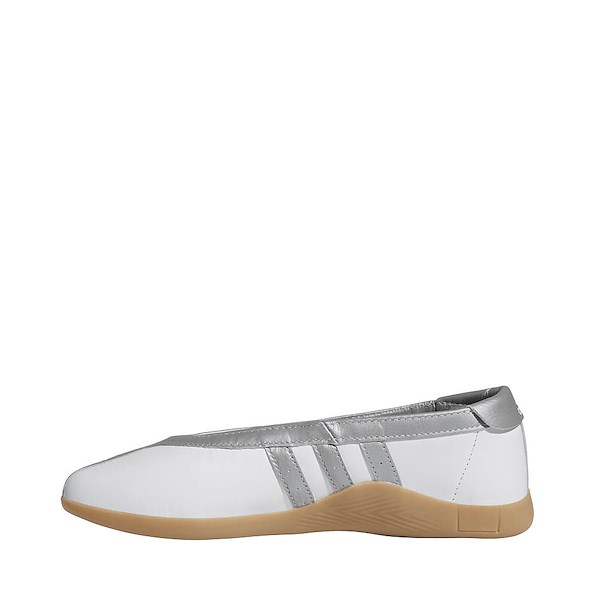 alternate view Womens adidas Taekwondo Mei Ballet Shoe - Cloud White / Silver Metallic / GumALT1