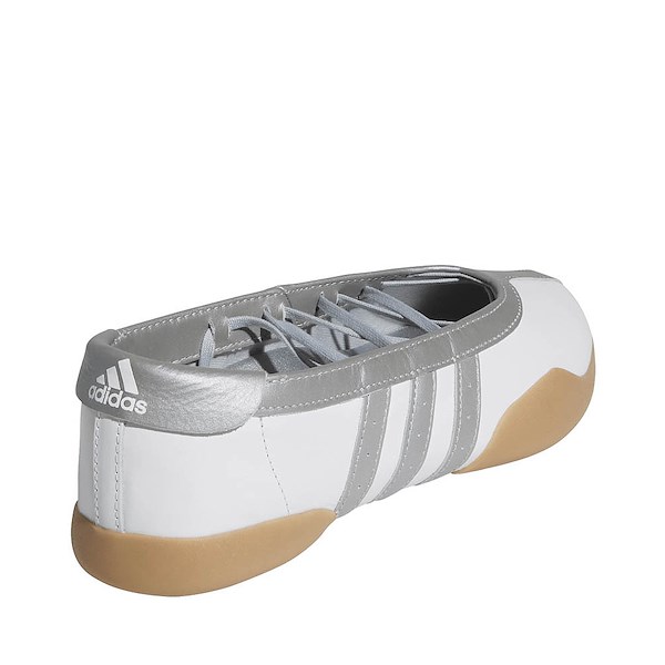 alternate view Womens adidas Taekwondo Mei Ballet Shoe - Cloud White / Silver Metallic / GumALT4