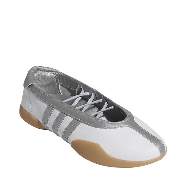 alternate view Womens adidas Taekwondo Mei Ballet Shoe - Cloud White / Silver Metallic / GumALT5