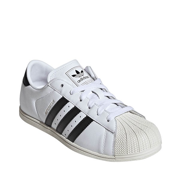 alternate view Womens adidas Superstar Lo Pro Athletic Shoe - Cloud White / Core Black / Gold MetallicALT5