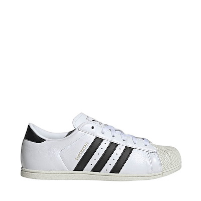 Main view of Womens adidas Superstar Lo Pro Athletic Shoe - Cloud White / Core Black / Gold Metallic