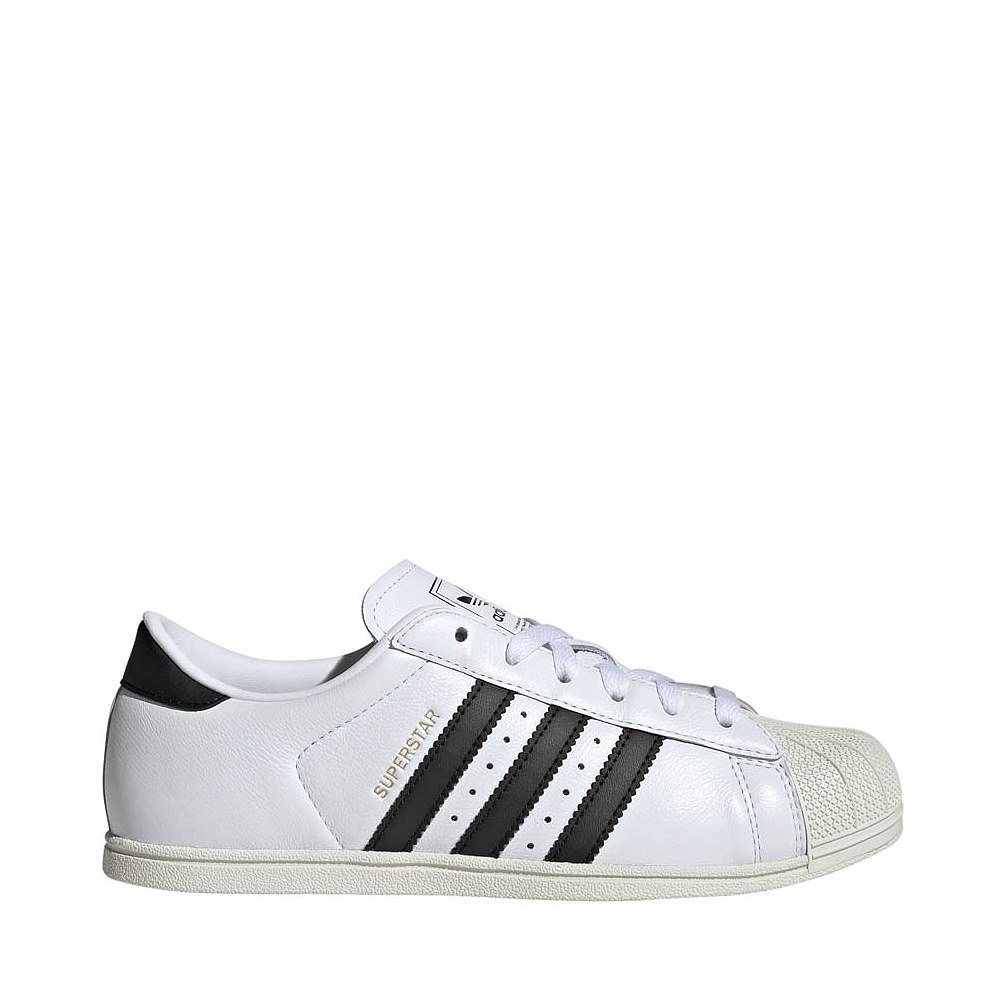 Womens adidas Superstar Lo Pro Athletic Shoe - Cloud White / Core Black / Gold Metallic