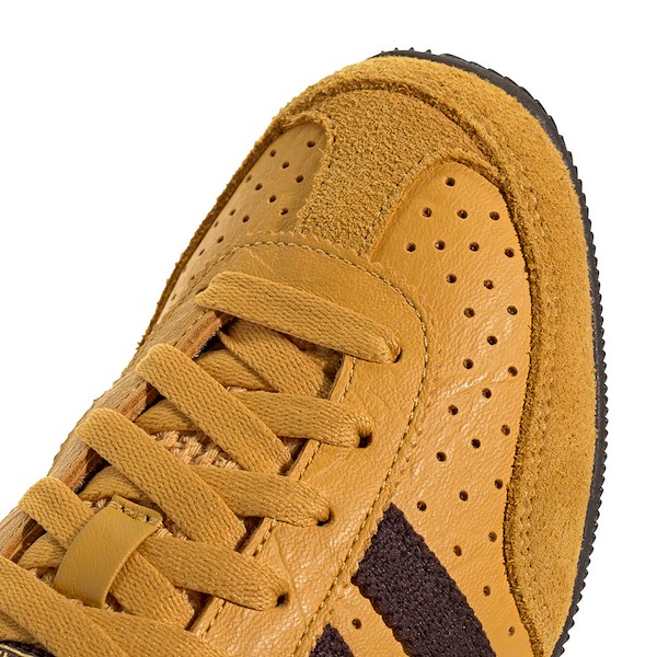alternate view Womens adidas Japan Athletic Shoe - Preloved Yellow / Aurora Coffee / Gold MetallicALT2B
