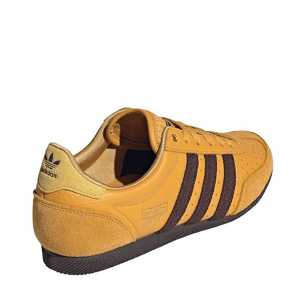 alternate view Womens adidas Japan Athletic Shoe - Preloved Yellow / Aurora Coffee / Gold MetallicALT4