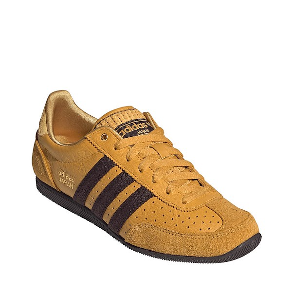 alternate view Womens adidas Japan Athletic Shoe - Preloved Yellow / Aurora Coffee / Gold MetallicALT5