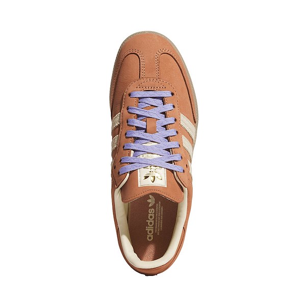 alternate view Womens adidas Samba OG Athletic Shoe - Clay Strata / Warm Vanilla / Light PurpleALT2