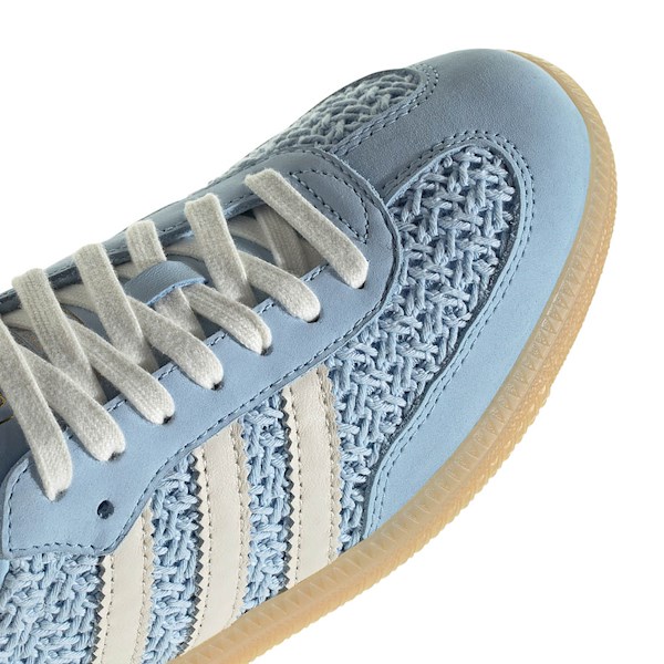 alternate view Womens adidas Samba OG Crochet Athletic Shoe - Clear Sky / Off White / GumALT2B