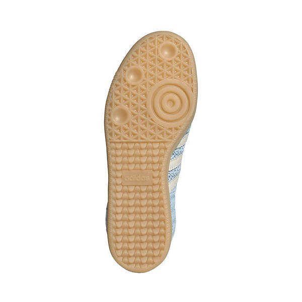alternate view Womens adidas Samba OG Crochet Athletic Shoe - Clear Sky / Off White / GumALT3