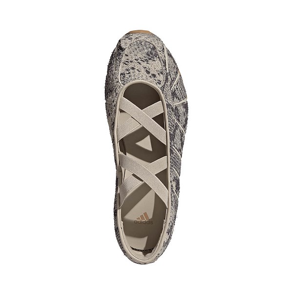 alternate view Womens adidas Ghost Sprint Ballet Snake Athletic Shoe - Wonder Beige / Wonder Beige / Core BlackALT2