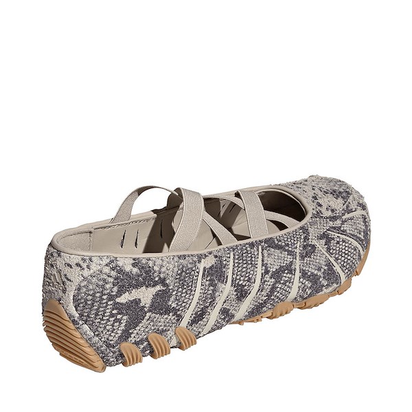 alternate view Womens adidas Ghost Sprint Ballet Snake Athletic Shoe - Wonder Beige / Wonder Beige / Core BlackALT4