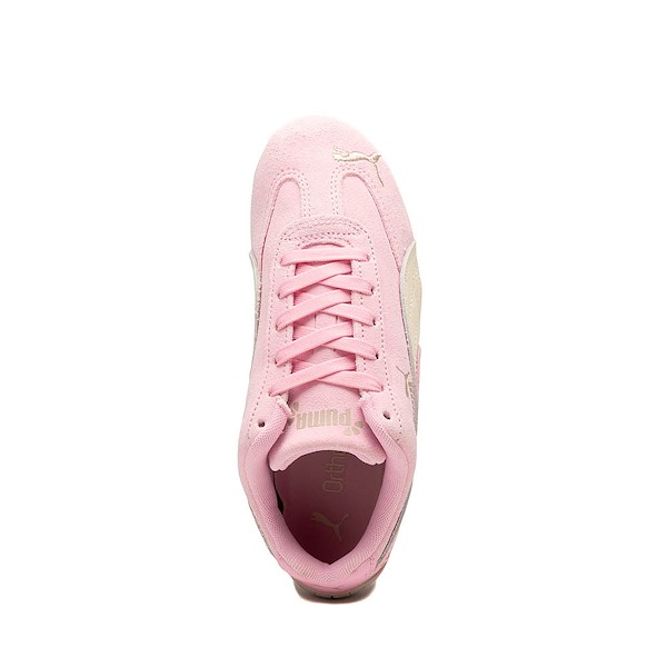 alternate view PUMA Speedcat Eternal Bloom Athletic Shoe - Big Kid - Pink Shimmer / Alpine SnowALT2