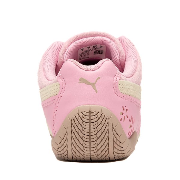 alternate view PUMA Speedcat Eternal Bloom Athletic Shoe - Big Kid - Pink Shimmer / Alpine SnowALT4