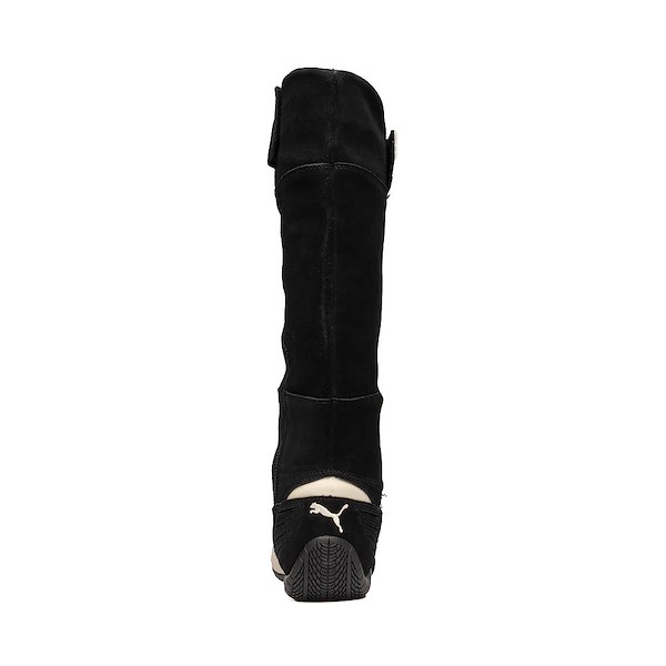alternate view Womens PUMA Speedcat Boot - PUMA Black / Frosted IvoryALT4