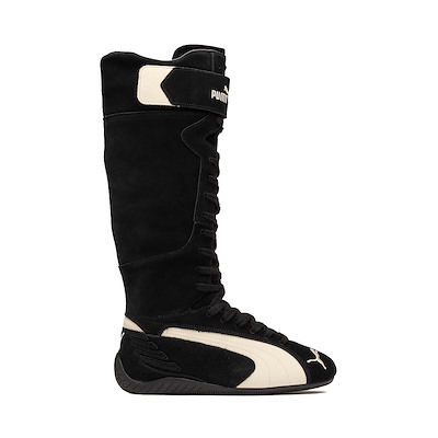 Main view of Womens PUMA Speedcat Boot - PUMA Black / Frosted Ivory