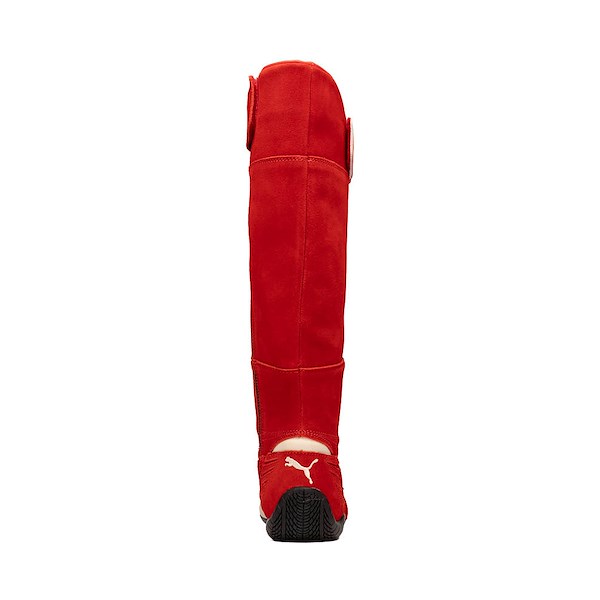 alternate view Womens PUMA Speedcat Boot - For All Time Red / Frosted IvoryALT4