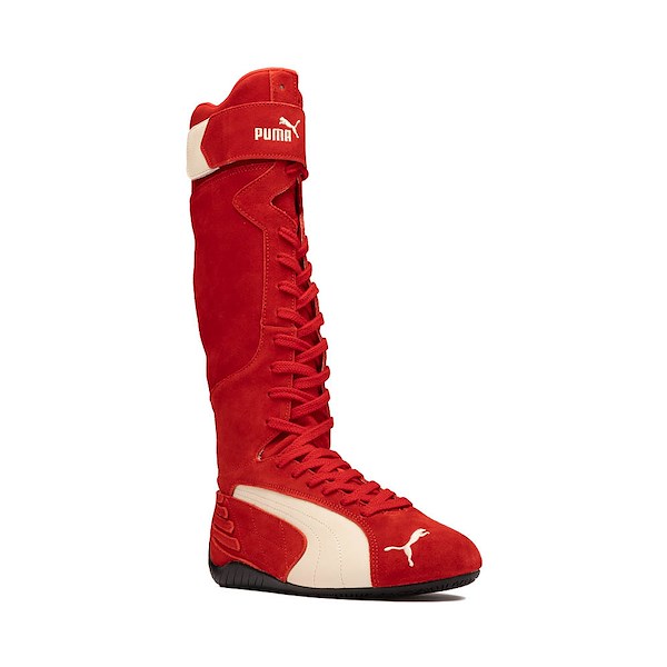 alternate view Womens PUMA Speedcat Boot - For All Time Red / Frosted IvoryALT5