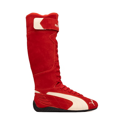 Main view of Womens PUMA Speedcat Boot - For All Time Red / Frosted Ivory