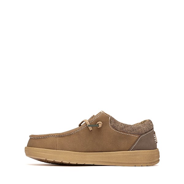 alternate view HEYDUDE Paul Classic Slip-On Casual Shoe - Little Kid / Big Kid - NutALT1