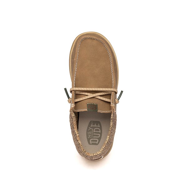 alternate view HEYDUDE Paul Classic Slip-On Casual Shoe - Little Kid / Big Kid - NutALT2