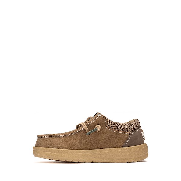 alternate view HEYDUDE Paul Classic Slip-On Casual Shoe - Toddler - NutALT1