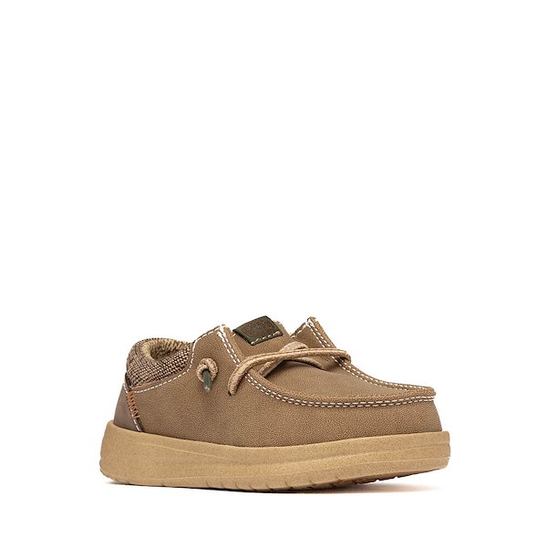 alternate view HEYDUDE Paul Classic Slip-On Casual Shoe - Toddler - NutALT5