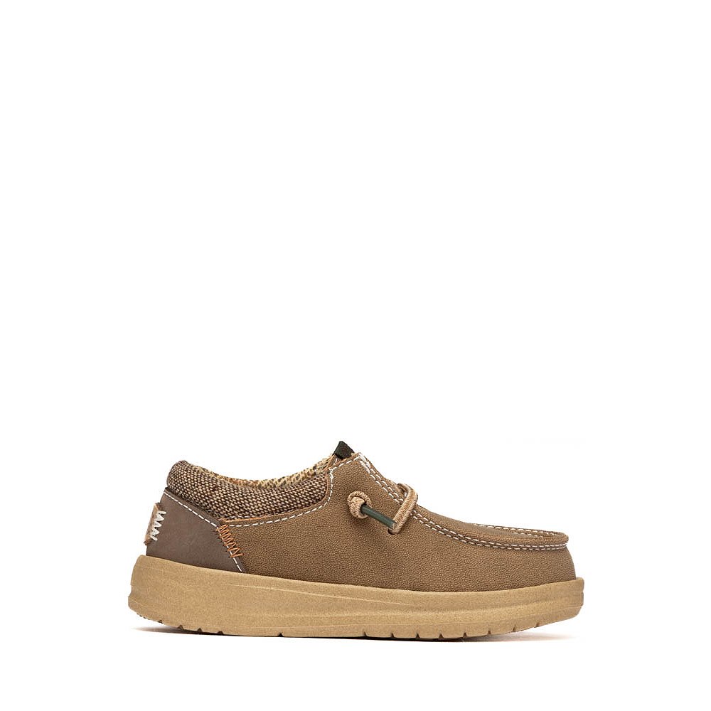 HEYDUDE Paul Classic Slip-On Casual Shoe - Toddler - Nut
