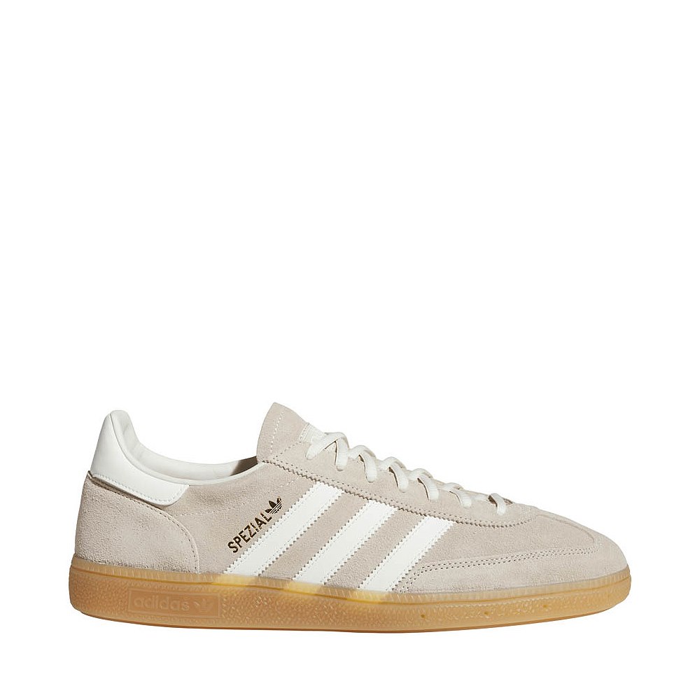 Mens adidas Handball Spezial Athletic Shoe - Khaki Three / Off White / Gum