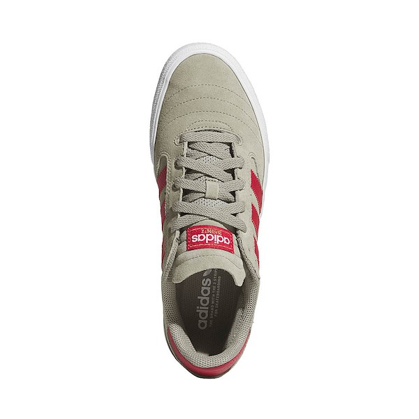 alternate view Mens adidas Busenitz Vulc II Skate Shoe - Silver Pebble / Team Victory Red / Cloud WhiteALT2