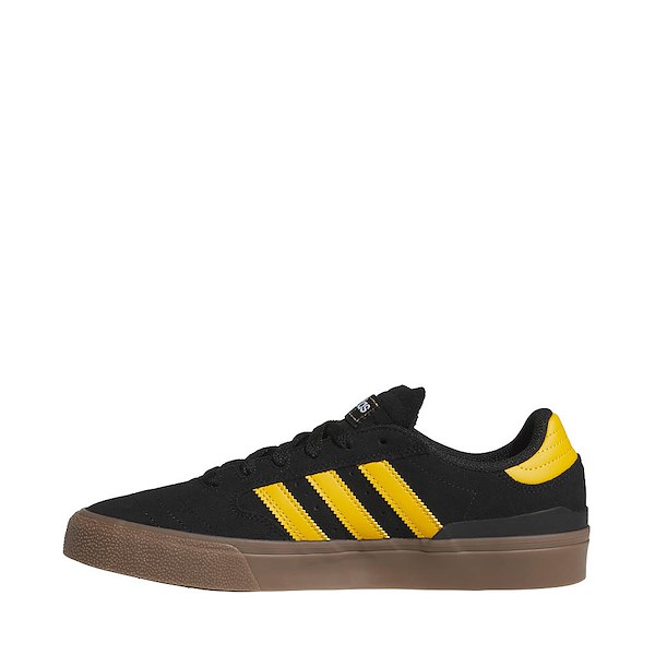 alternate view Mens adidas Busenitz Vulc II Skate Shoe - Core Black / Preloved Yellow / GumALT1
