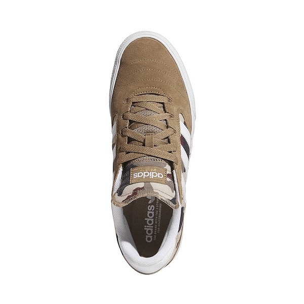 alternate view Mens adidas Busenitz Vulc II Skate Shoe - Khaki Six / Cloud White / Aurora InkALT2
