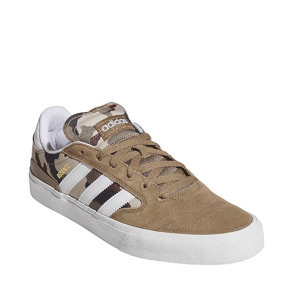 alternate view Mens adidas Busenitz Vulc II Skate Shoe - Khaki Six / Cloud White / Aurora InkALT5