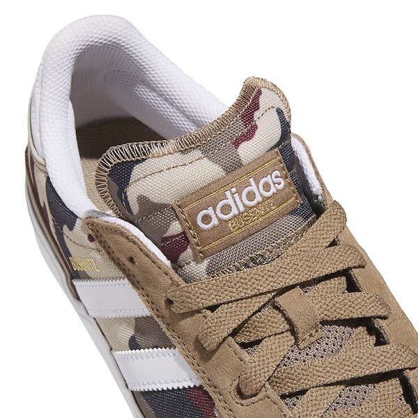 alternate view Mens adidas Busenitz Vulc II Skate Shoe - Khaki Six / Cloud White / Aurora InkALT5B