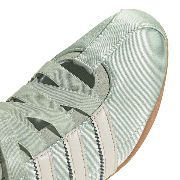 alternate view Womens adidas Tokyo MJ Shoe - Linen Green / Off White / Silver MetallicALT2B
