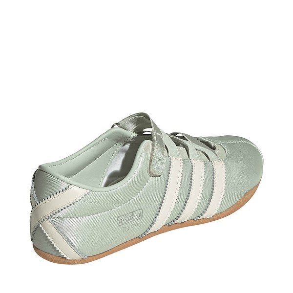alternate view Womens adidas Tokyo MJ Shoe - Linen Green / Off White / Silver MetallicALT4
