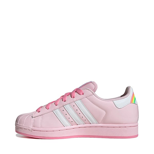 alternate view Womens adidas x Care Bears Superstar II Athletic Shoe - Clear Pink / Cloud White / Bliss PinkALT1