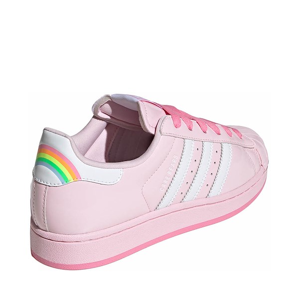 alternate view Womens adidas x Care Bears Superstar II Athletic Shoe - Clear Pink / Cloud White / Bliss PinkALT4