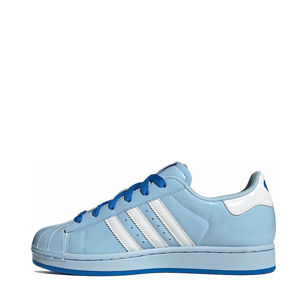 alternate view Womens adidas x Care Bears Superstar II Athletic Shoe - Clear Sky / Cloud White / BluebirdALT1