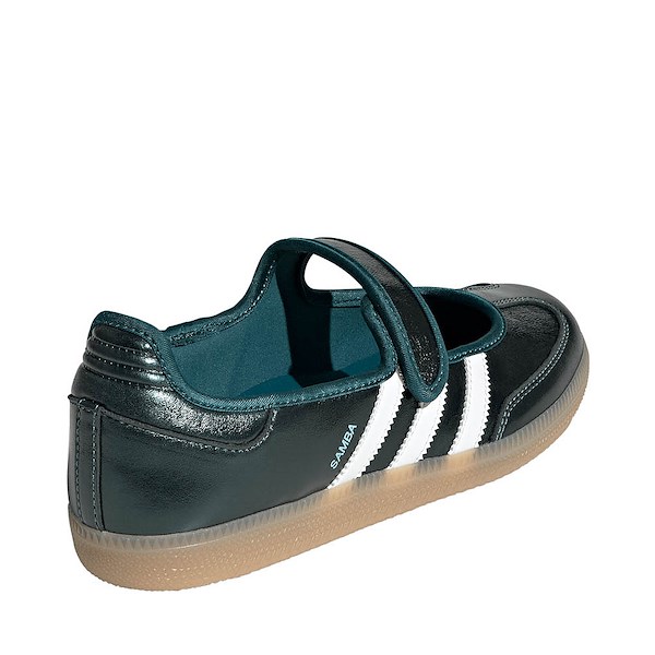 alternate view Womens adidas Samba Jane Mary Jane - Rich Green / Off White / GumALT4