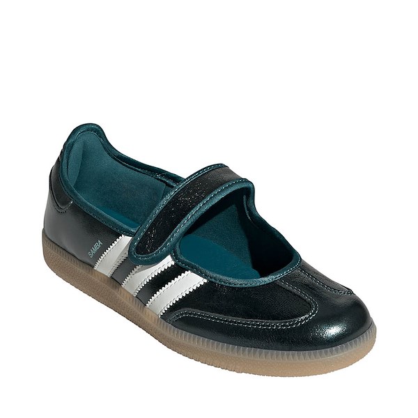alternate view Womens adidas Samba Jane Mary Jane - Rich Green / Off White / GumALT5