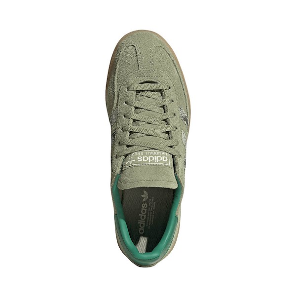 alternate view Womens adidas Handball Spezial Athletic Shoe - Tent Green / Linen Green / Blanch GreenALT2