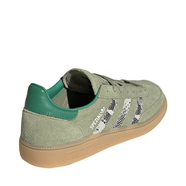 alternate view Womens adidas Handball Spezial Athletic Shoe - Tent Green / Linen Green / Blanch GreenALT4