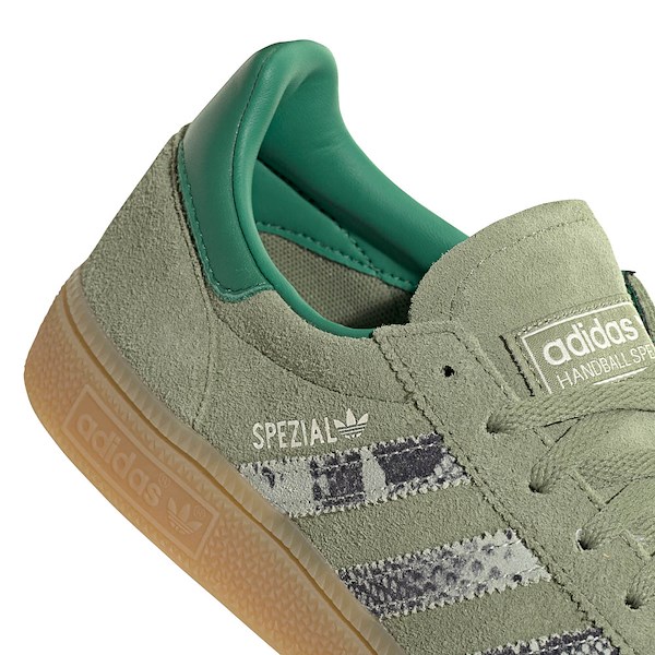 alternate view Womens adidas Handball Spezial Athletic Shoe - Tent Green / Linen Green / Blanch GreenALT5B