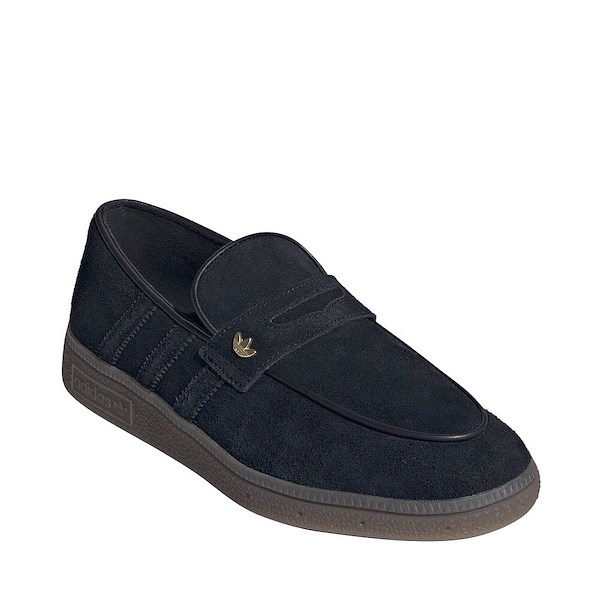alternate view Womens adidas Handball Spezial Loafer - Core Black / Core Black / GumALT5