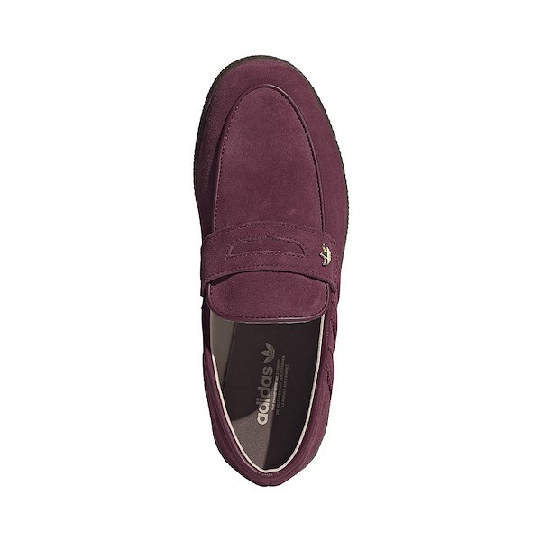 alternate view Womens adidas Handball Spezial Loafer - Maroon / Maroon / GumALT2